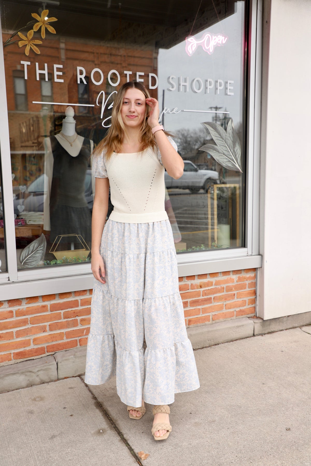Flora Picnic Dress The Rooted Shoppe Flora Picnic Dress The Rooted Shoppe