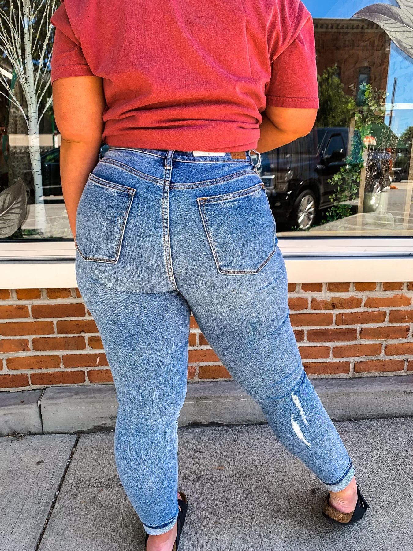 Brooklyn Tummy Control Judy Blue Jeans The Rooted Shoppe Brooklyn Tummy Control Judy Blue Jeans The Rooted Shoppe